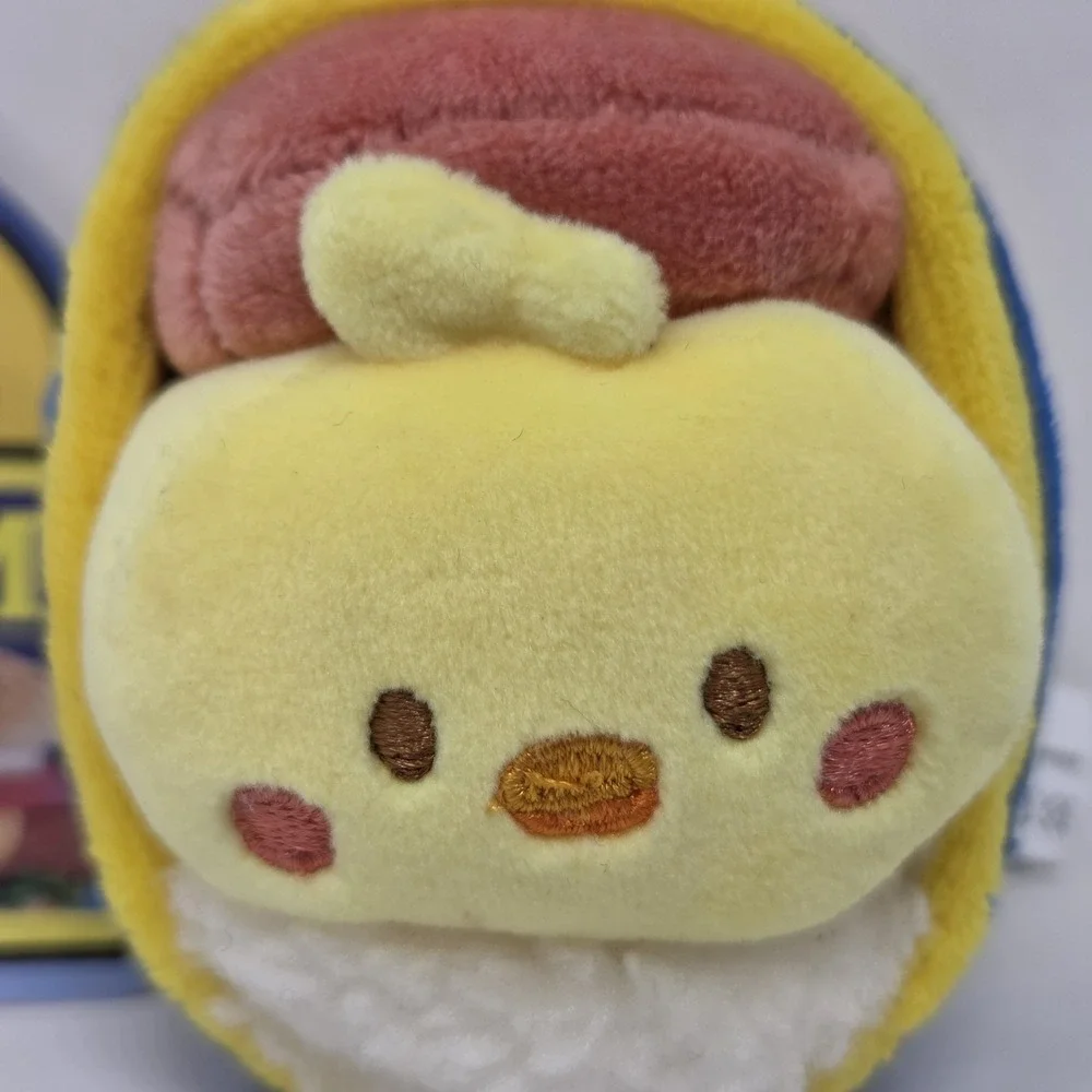 Stuffed‎ Animal Plush Toy - Official SPAM Musubi Blanket Chickiroll Plush 4''